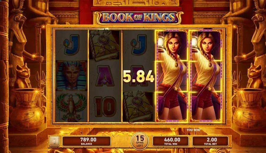 Book of Kings 1x2gaming &mdash; Book-of expanding symbol bij Kakadu