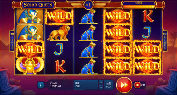 Solar Queen Playson &mdash; Diamond Feature Hold&Win bij Kakadu